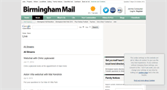 Desktop Screenshot of live.birminghammail.net